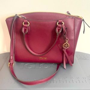 Nine West burgundy purse *NEVER USED